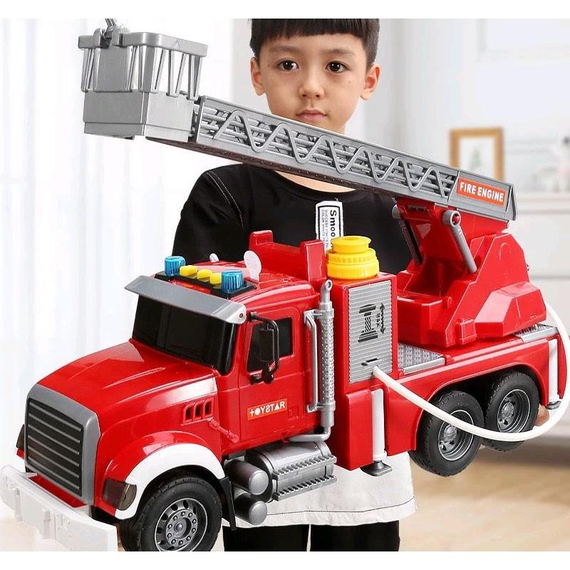 Nhiều mẫu xe cứu hoả xe bồn xe tải cao cấp phun được nước có đèn và nhạc siêu to cho bé Toy Đồ Chơi Xe Đua