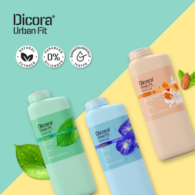 Sữa tắm Dicora Urban Fit 400ml | 750ml từ Tây ban nha Dưỡng Body Dưỡng Da Body Nữ Women
