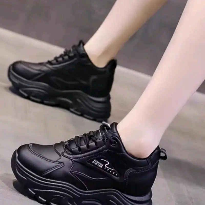 TĂNG 1 SIZE - Giày thể thao độn đế da 9p S hàng chuẩn QC Sneaker 4