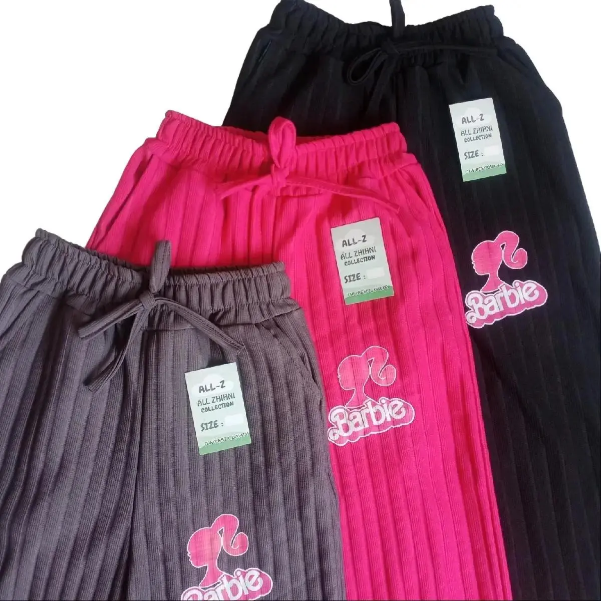 CELANA KULOT ANAK PEREMPUAN KNIT HORNET BERBIE USIA 5-10 TAHUN TERLARIS Santai Santai Santai