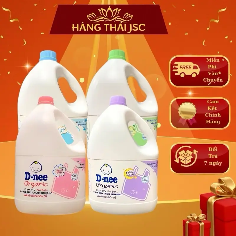 SỈ Can 3 lít nước giặt D-nee thái lan hàng chính hãng dạng can 3000ml 2