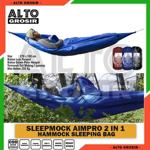 Sleeping bag hammock - sleepmock hammock sleeping bag 2 in 1