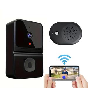 ワイヤレスカメラドアベル、2ウェイオーディオ、HDライブイメージ、AI人間検知、バッテリー駆動、クラウドストレージ、屋外監視（5 Gはサポートしていません）