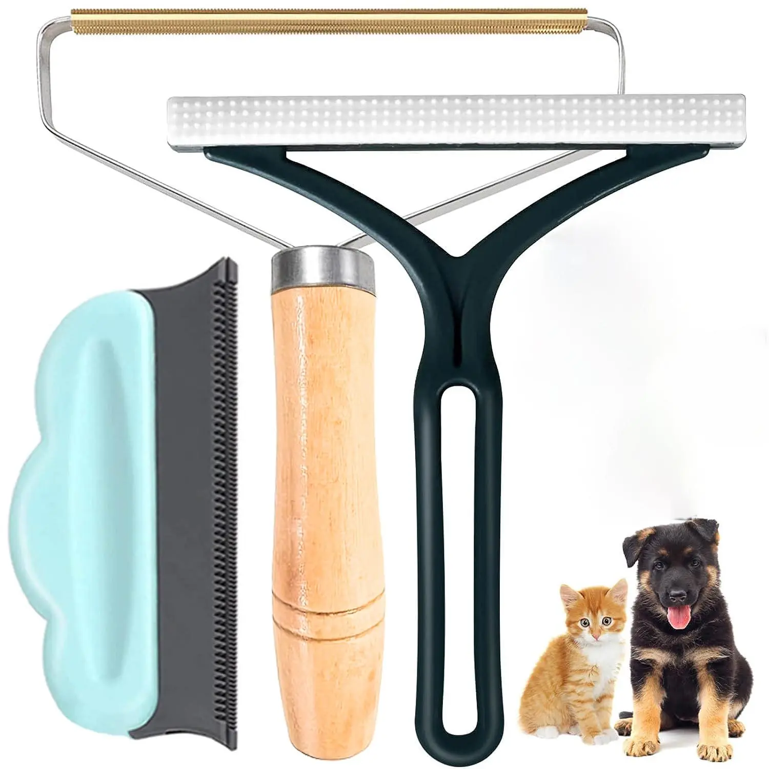 Dog Hair Removal Tool, Reusable Pet Pet Hair Remover for Carpet, Blanket, Clothes, Car Cushion, Stairs, Pets Hair Cleaning Tool, Pet Supplies