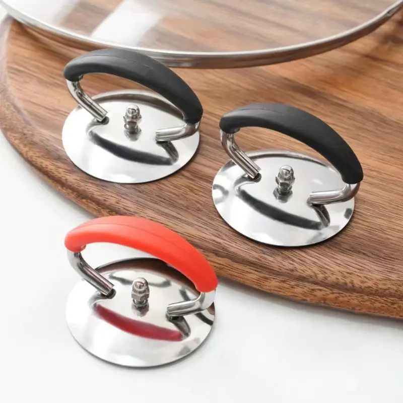 Tay cầm nắp nồi đa năng, tay cầm nắp nồi bằng thép không gỉ chống bỏng và chịu nhiệt độ cao gia dụng ARRIA