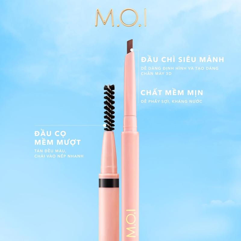 Product Introduction of Chì kẻ mày 2 đầu Perfect Shape Eyebrow M.O.I phiên bản mới Nữ Trang Điểm Mỹ Phẩm Cosmetic 13