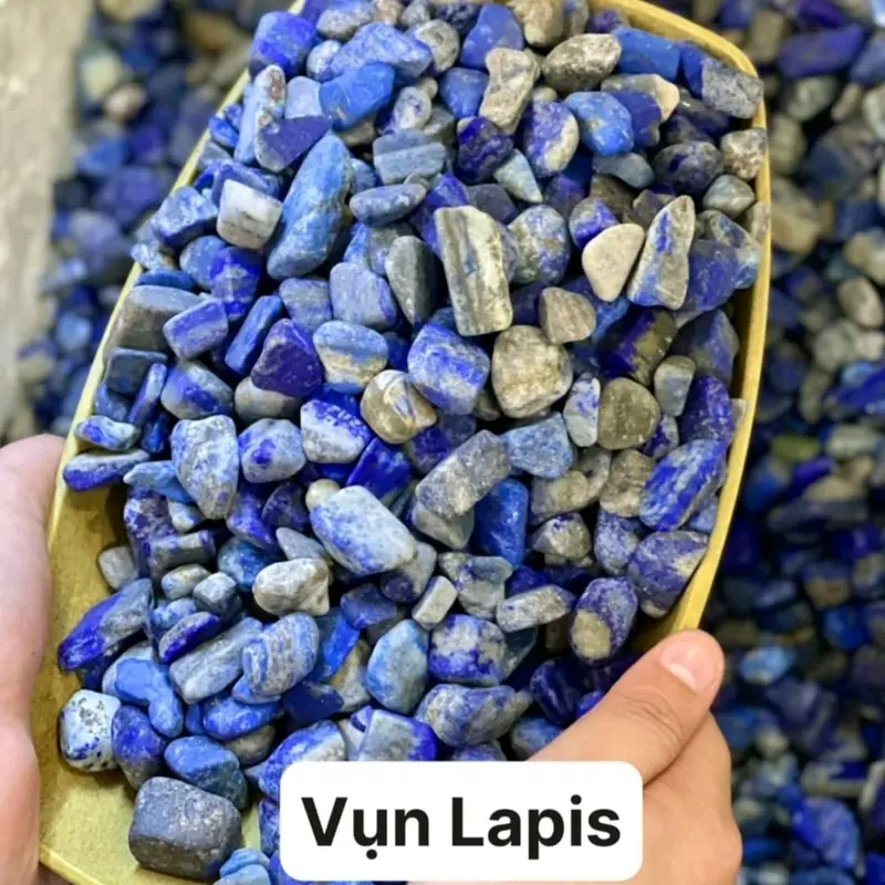 Vụn đá Lapisp - Đá thanh tẩy tự nhiên giá tại xưởng( 100g) 6