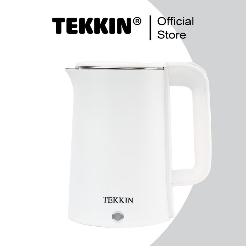 Ấm Siêu Tốc Tự Ngắt 2 Lớp TEKKIN TI-2845 Dung Tích Lớn 2.3L (Dung Tích Sử Dụng 1.8L) BH 12 Tháng