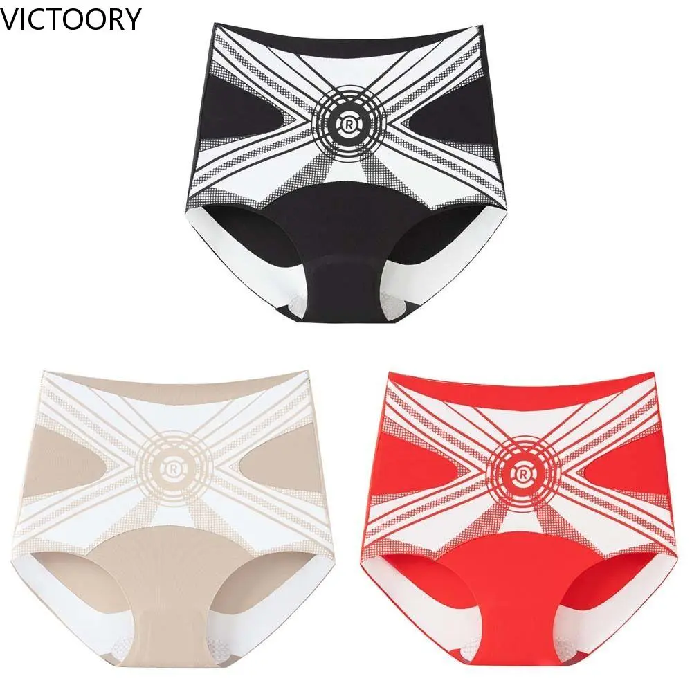 Đồ Định Hình Cơ Thể Sau Sinh, Cạp Cao, Thoáng Khí, Cỡ Lớn, Quần Lót Đáy Quần Bằng Cotton, Quần Lót Định Hình Đồ Lót Bó Eo, Dành Cho Nữ