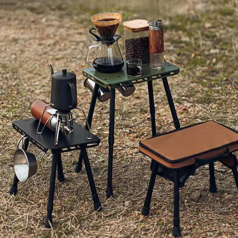 Outdoor Camping Folding Table, Portable Mini Folding Table, Multifunctional Folding Beach Table, Camping Furniture for Outdoor Camping 0