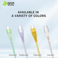 Gambar DAP Kabel Data DCT110 USB To Type C 4.5A Length 1100mm Fast Charging - Garansi 1 tahun Aluminium Kuning Charger - Purple dari DAP Indonesia Official Store Kota Administrasi Jakarta Utara 2 Tokopedia