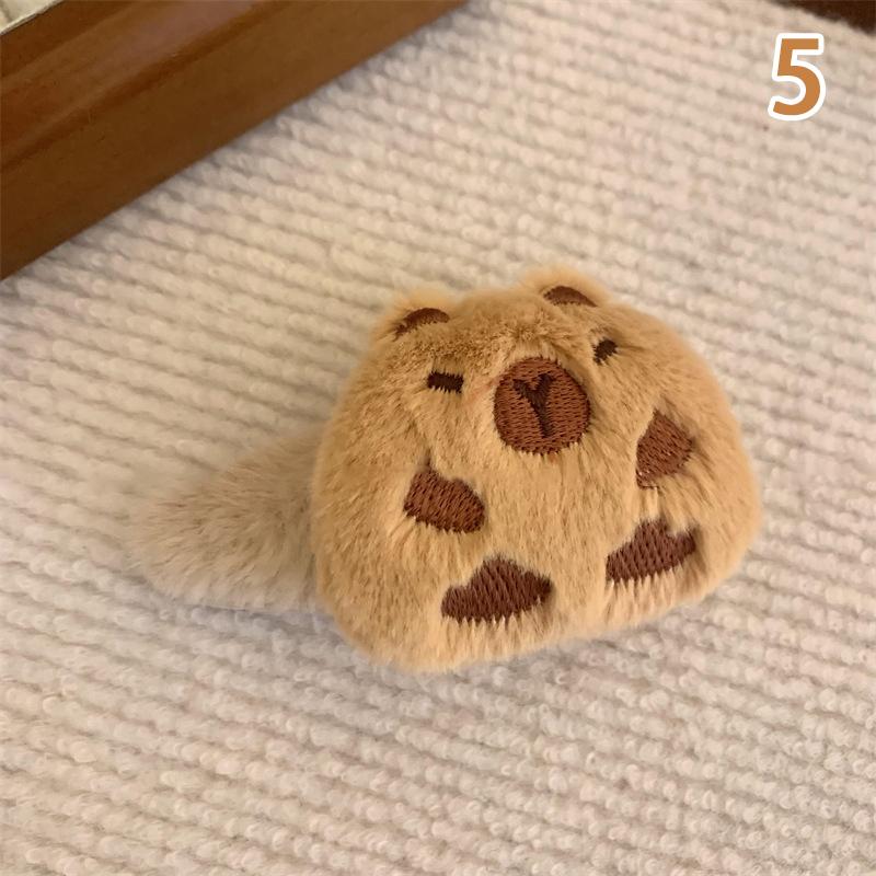 Product Introduction of Exquisite Cute Cartoon Plush Grab Clip Female Back Of The Head Ponytail Claw Hair Tools Female Girls Shark Clip Hair Accessories 22