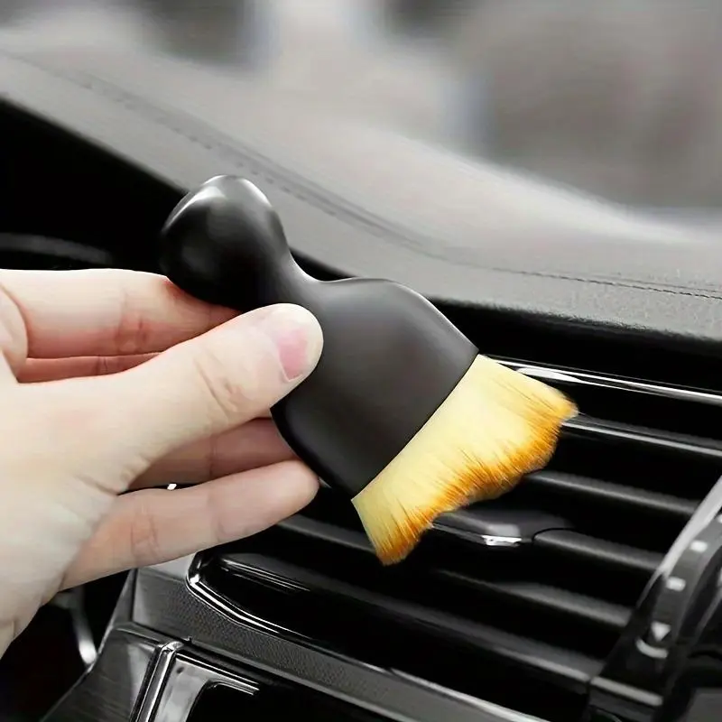 Car Interior Cleaning Brush, Multifunctional Car Interior Dust Removal Tool, Soft Car Interior Cleaning Brush, Car Cleaning Accessories 2