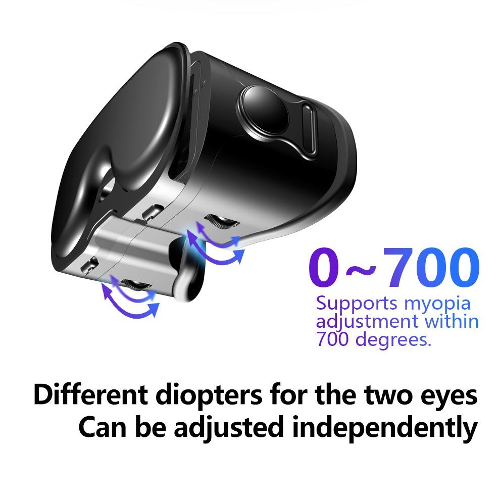 Virtual Reality 3D Glasses VR Devices Headset Helmet Lenses For iPhone Android Smartphone Mobile Viar Video Game VR All-In-One - Image 5