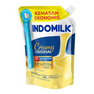Susu Kental Manis Indomilk Pouch 545gr Makanan Paket Bahan Baking Segar Kalsium Food Minuman Lezat Etawa Selai Sirup Pasir Rolled French Cumi Kentang Wijen Salju 2