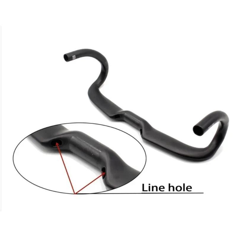 Ride with Carbon Handlebar Bikes Internal Road Handlebar - 31.8 * 400/420/440mm 3