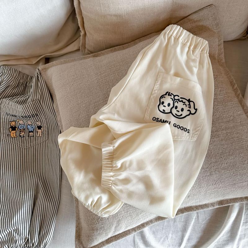 Quần Chống Muỗi, Chất Liệu Tencel, Thường Ngày Có Tay Áo, Quần Ngắn Đi Biển, Cho Bé Trai Và Bé Gái, Đơn Giản Và Thân Thiện Với Làn Da, Sản Phẩm Mới Mùa Hè Raypon, Thích Hợp Cho 8-28KG, 3367 3