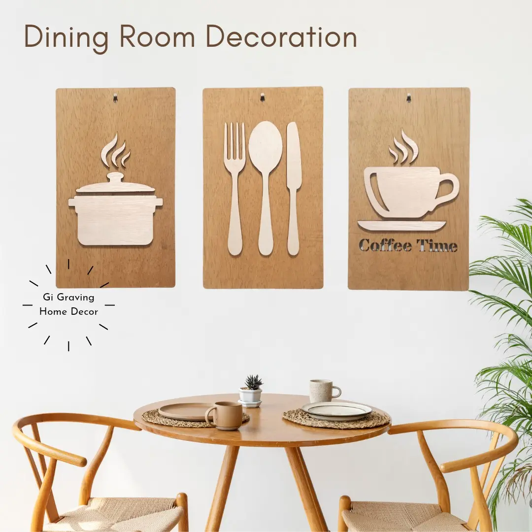 HIASAN DINDING DINING ROOM LUCU AESTHETIC MODERN MINIMALIS