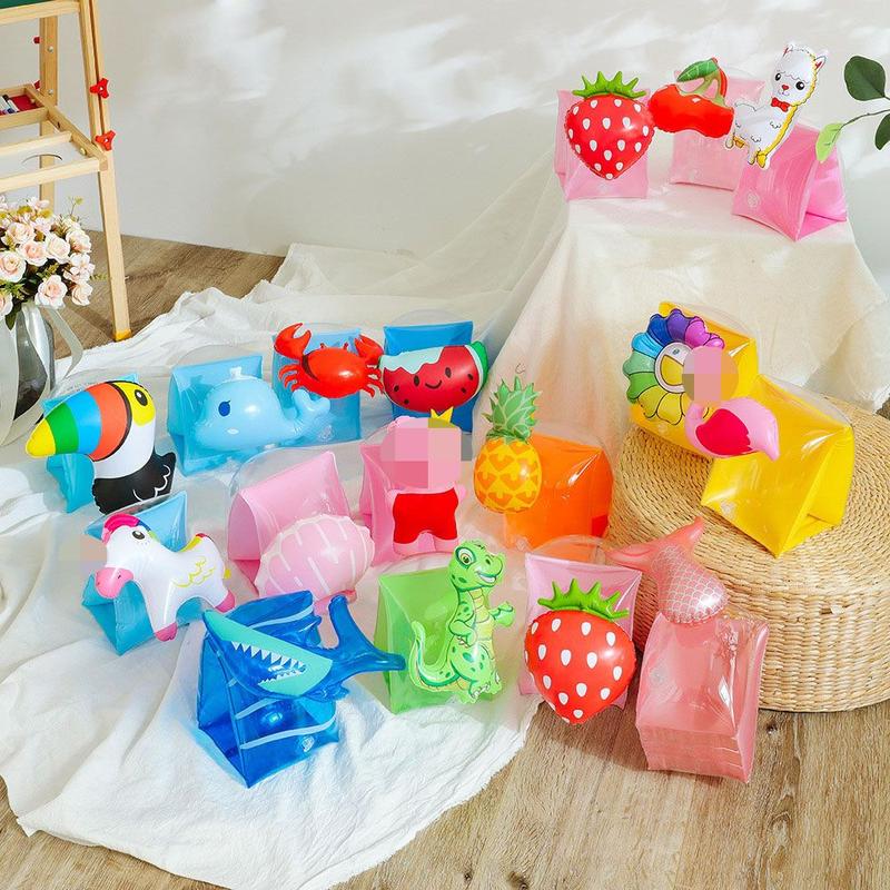 Product Introduction of Arm Ring Inflatable Baby Floats Hand Safety Float Swim Pool Floating Children Swim Training Tool 8