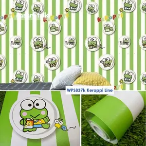 Wallpaper Dinding Motif Dan Karakter Sticker Dinding Ruang Tamu Pvc 45cm x4m Kertas Kamar
