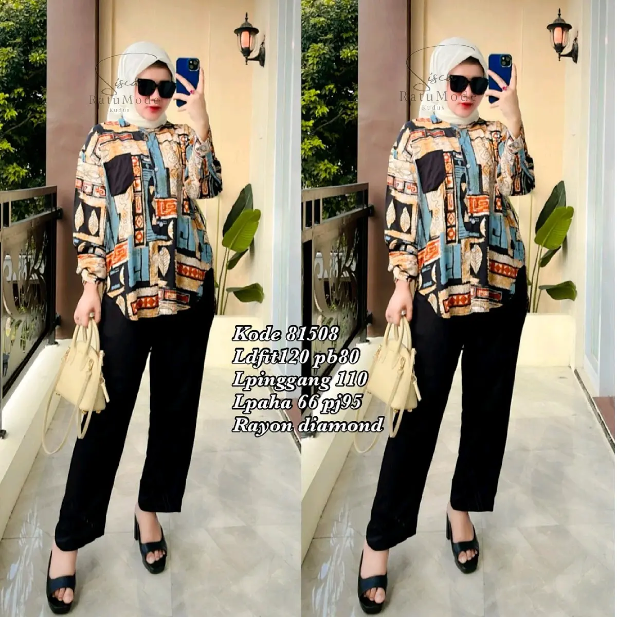 setelan rayon premium