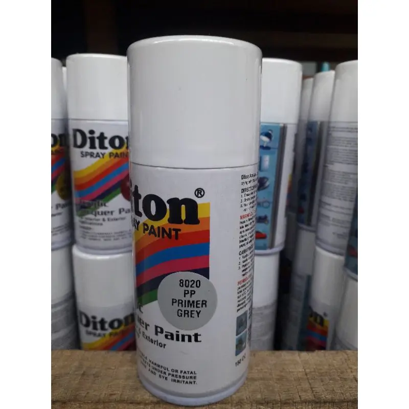 Pilok Pilox Cat Semprot diton pink merah muda stabilo pink putih pernis primer grey abu abu 150cc 3