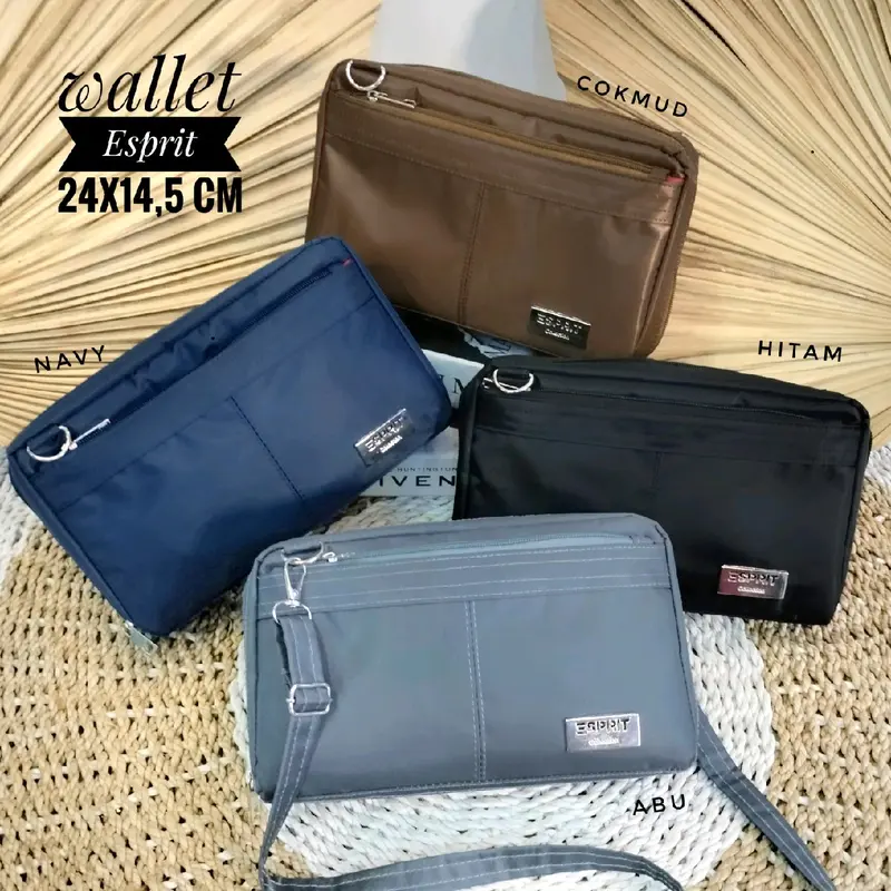 Istanatasindah Wallet HPO Tas Selempang Wanita Bahan Mikrolongcham 5 Ruang Anti Air 3