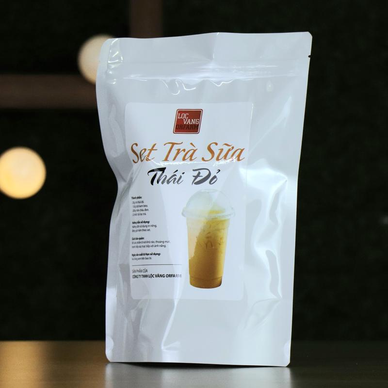 Set Trà Sữa Trân Châu Làm 15 Ly Vị Thái Đỏ LỘC VÀNG 8