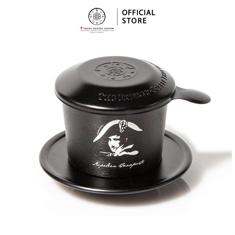 Trung Nguyên Legend Coffee, Phin nhôm Cao cấp hình Vĩ Nhân màu đen