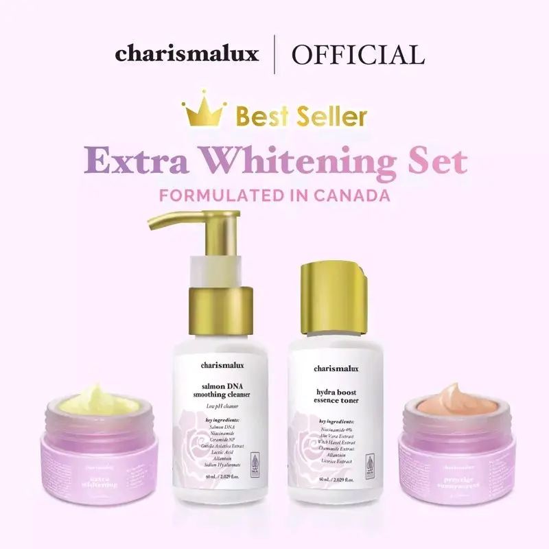 PAKET WHITENING CHARISMALUX skincare wajah 3