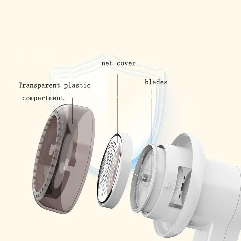 Product Introduction of Portable Rechargeable Lint Remover, Electric Wool Ball Trimmer with Digital Display, Household Appliances for Sweater Pilling and Furniture 4