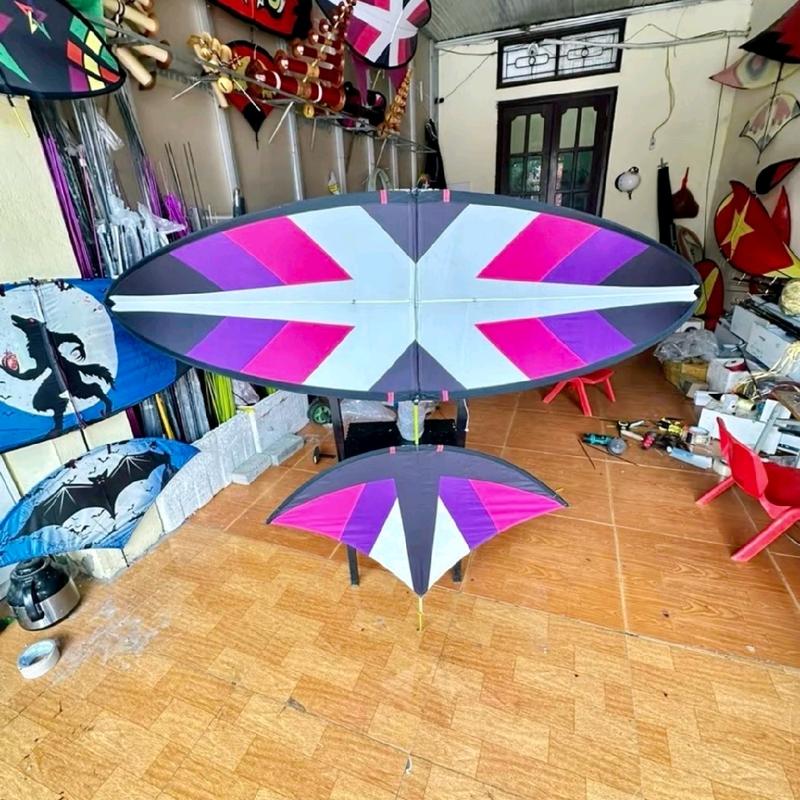 áo diều 2m30 xương cá tím Toy