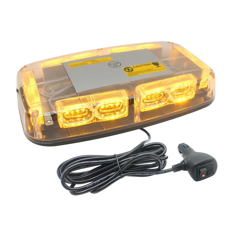 Product Introduction of 48LEDs Car Roof Top Strobe Lights, High Visibility Emergency Safety Warning LED Mini Strobe Lamp with Magnetic Base, Roof Top Warning Strobe Light, LED Lights for Car, Car Accessories, Gifts for Boyfriend 9