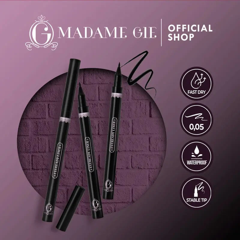 Madame Gie Eyeready Pen Liner | Madame Gie Wing It Lady Pen Liner 2