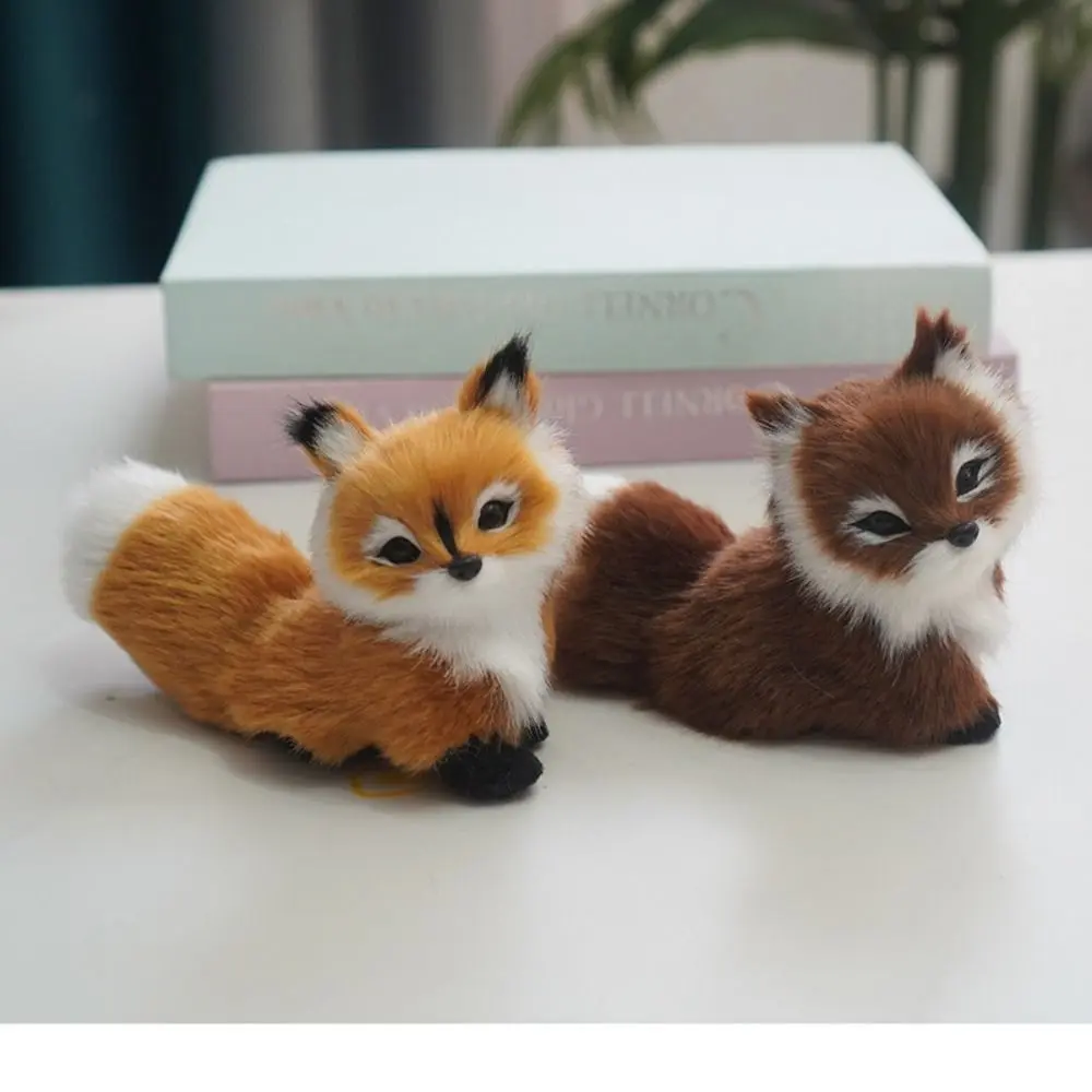 Búp Bê Cáo Nhồi Bông Mô Phỏng, Mềm Mại Và Như Thật, Chồn Nhồi Bông Mini, Đầy Màu Sắc, Động Vật Mô Phỏng Thực Tế, Thích Hợp Để Trang Trí Nhà Cửa, Thích Hợp Cho Những Người Thích Chồn