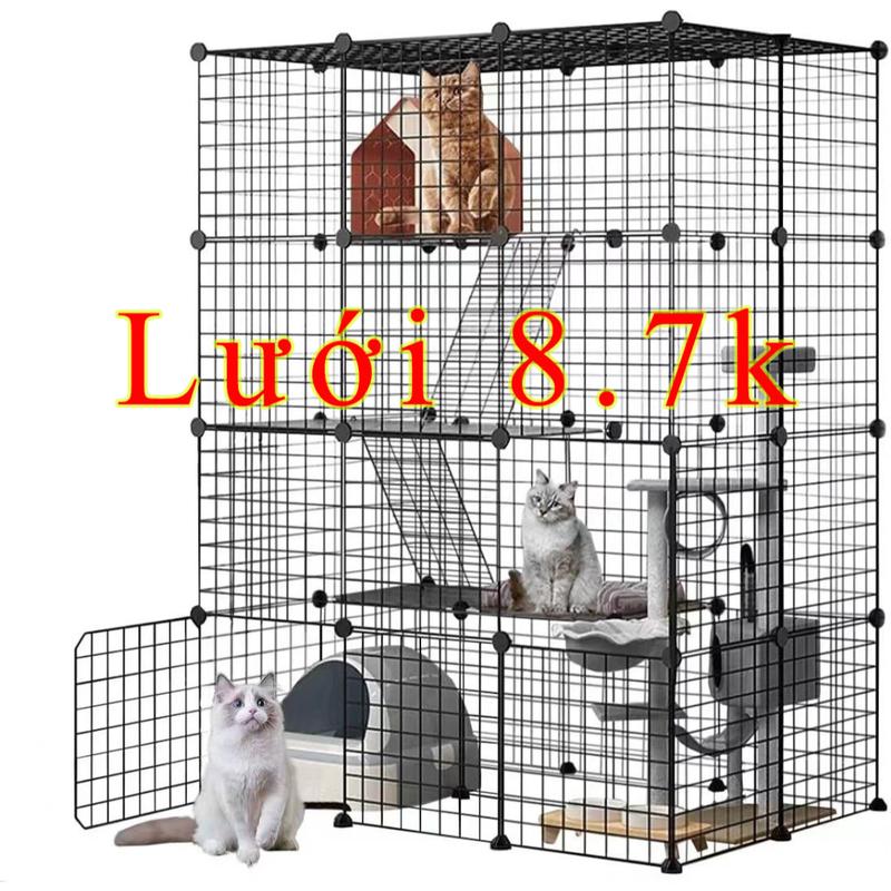   bỏ sỉ  Lưới sắt thép,tấm nhựa lắp ghép làm chuồng quây chó mèo tủ sách,tủ ghép-Tặng kèm chốt 