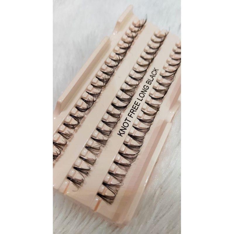 Exstra Lentik dan Tebal Bulu mata tanam Knot Free Eyelash exstension [COD] 2