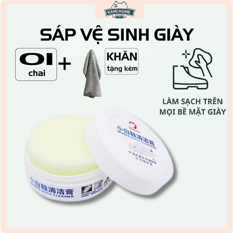 #1 Sáp vệ sinh giày đa năng sáp lau giày tiện dụng làm sạch vết bẩn cho giày da và các đồ da khác như ba lô túi xách da saplamsach giay