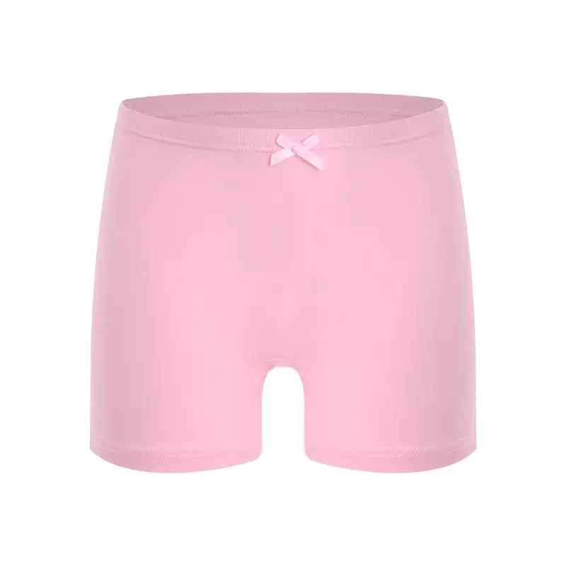Quần Lót Trẻ Em Bé Gái, Yartina, Chất Liệu Mềm Mại, Kiểu Boyshort, Cạp Chun, Đồ Lót Thể Thao, Màu Trơn Quần Đùi Đạp Xe 7