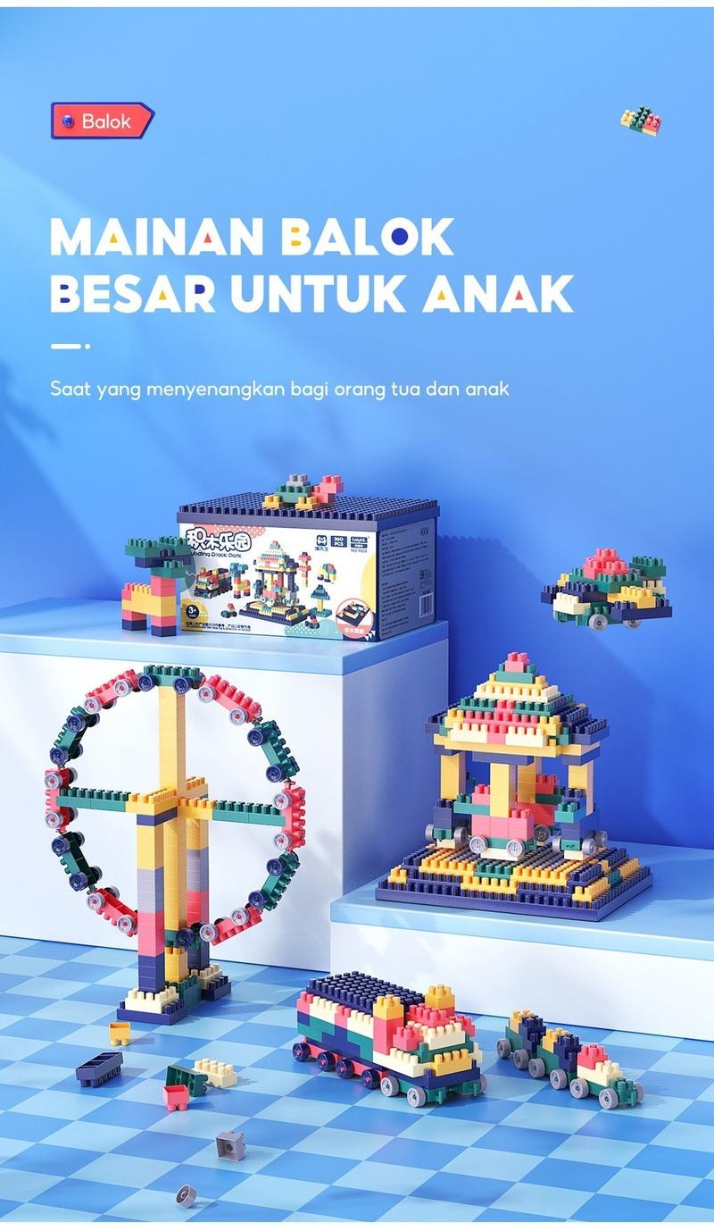 OHSOME - Mr. man · Mainan Brick Balok Susun Anak DIY 260pcs - Shop ...