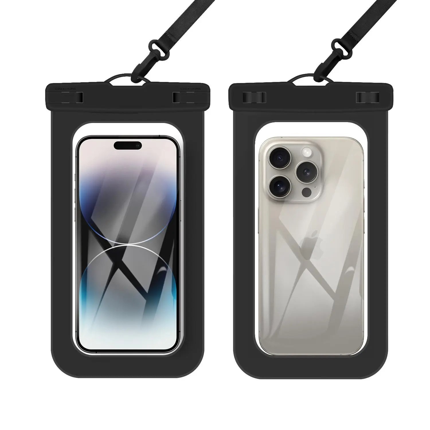 Universal Waterproof Phone Case, 1 Count Floating Waterproof Phone Case, Beach Swimming Travel Cruise Kayak Essentials