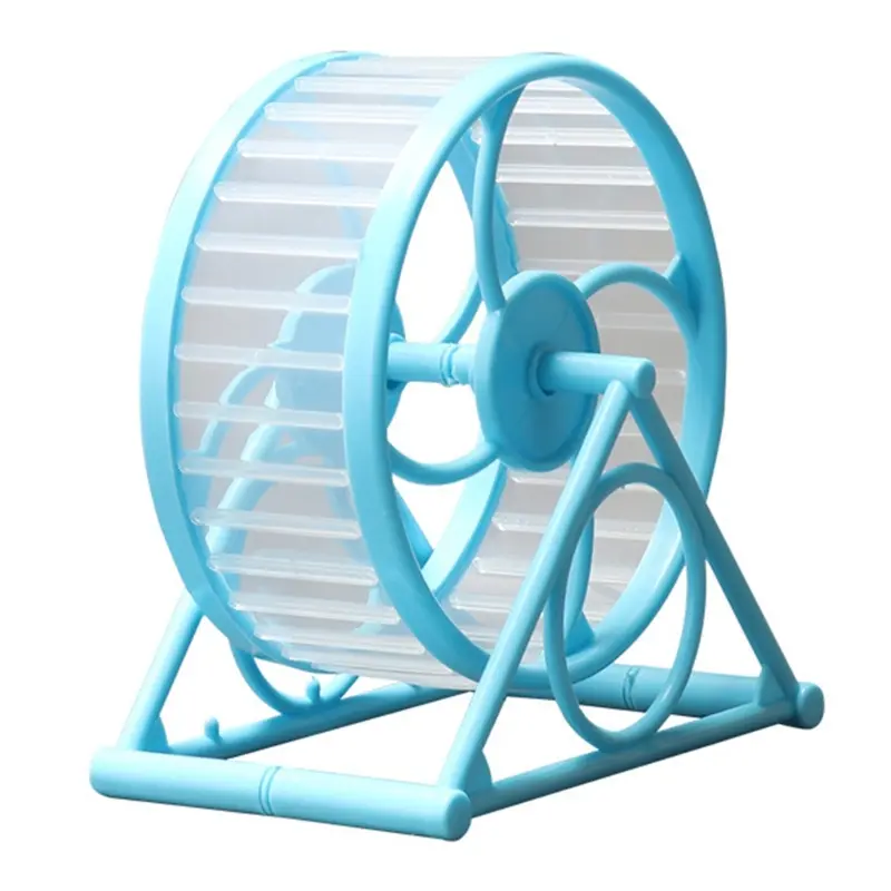 HEHUS et Hamster Exercise Running Wheel with Stand Playing Supplies Cage Training Toy