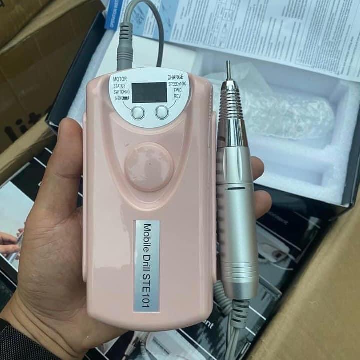 drill 101 máy mài móng tay . công suất 3000pr . pin cực trâu sạc đầy dùng khoảng 4-5 tiếng