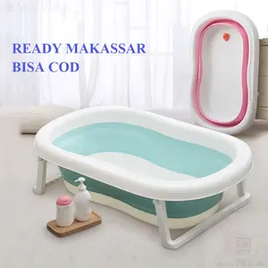 BARU & MURAH!  PREMIUM Baby Folding BathTub - Bak Mandi Bayi Lipat Portable Bathtub Anak Peralatan Bayi / Tempat Mandi bayi lipat / Bak mandi bayi bahan PREMIUM