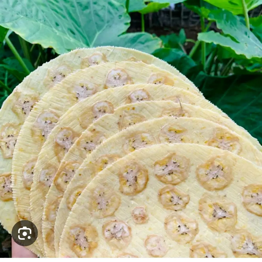 30 Bánh Phồng Chuối Nướng Hữu Cơ  Ngọt Mật Chuối Tuổi Thơ.