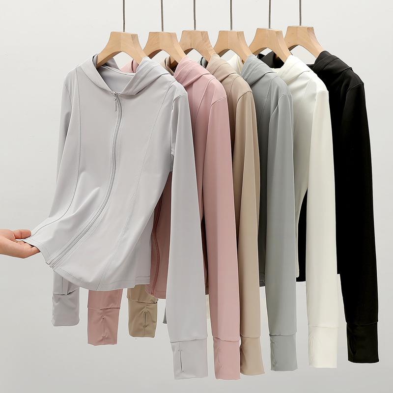 Quần Áo Chống Nắng, Chống Tia UV, Cảm Giác Băng Mùa Hè, Quần Áo Da Thoáng Khí, Thích Hợp Cho Các Hoạt Động Ngoài Trời, Áo Khoác Thể Thao, Mỏng 2