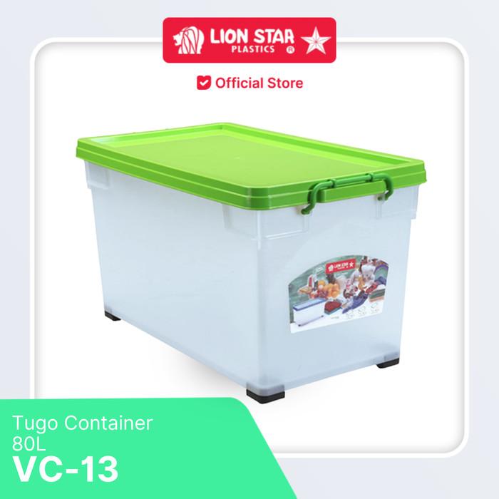 Gambar LION STAR Kotak Penyimpanan Tugo Container 80L VC-13 dari Lion Star Indonesia Kab. Tangerang Tokopedia