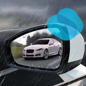 Película protectora contra la lluvia para espejo retrovisor, película antivaho y de alta visibilidad para una conducción segura, accesorios esenciales para autos