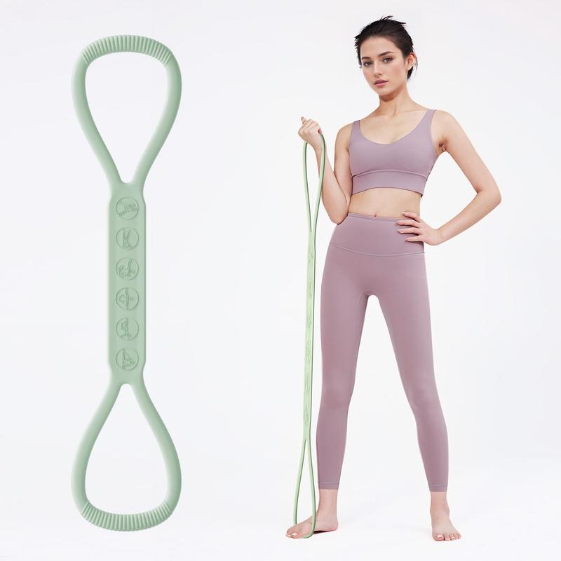 2025 Upgraded Figure 8 Resistance Band, Optional 15 25 35lb with ...