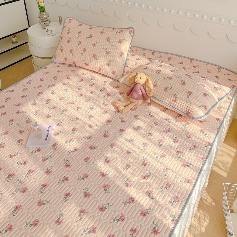 Hỗ trợ sửa size chiếu điều hòa cao su non kèm 2 vỏ gối đầu_Thảo Tây chăn ga gối đệm